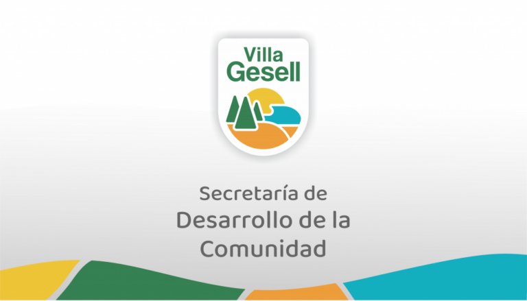 LA SECRETARIA DE DESARROLLO DE LA COMUNIDAD DE VILLA GESELL INFORMA