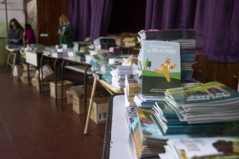 EDUCACIÓN: CONTINÚAN LAS ENTREGAS DE LIBROS EN LAS ESCUELAS