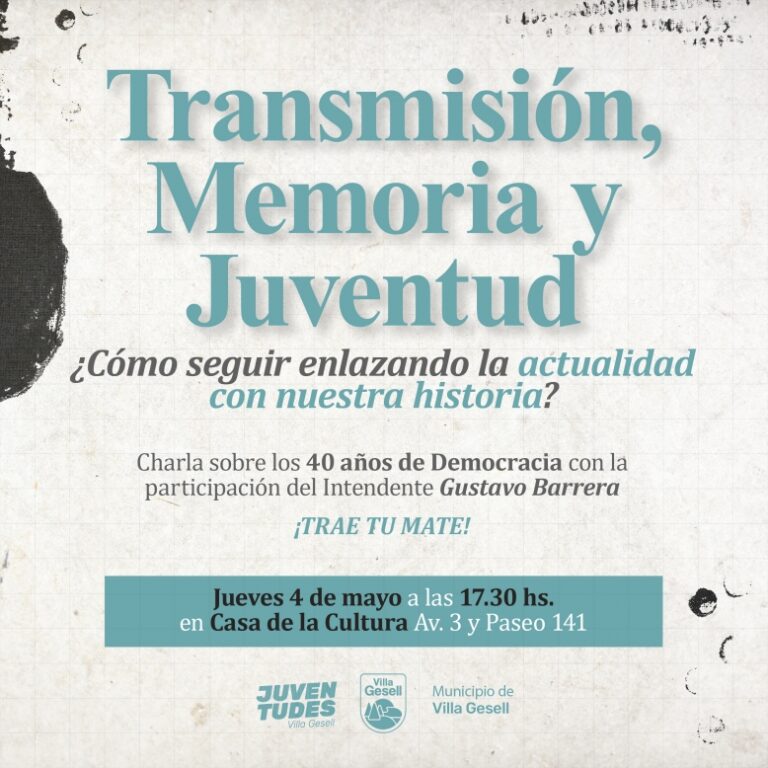 CHARLA SOBRE LOS 40 AÑOS DE DEMOCRACIA EN LA CASA DE LA CULTURA 141 Y AV 3