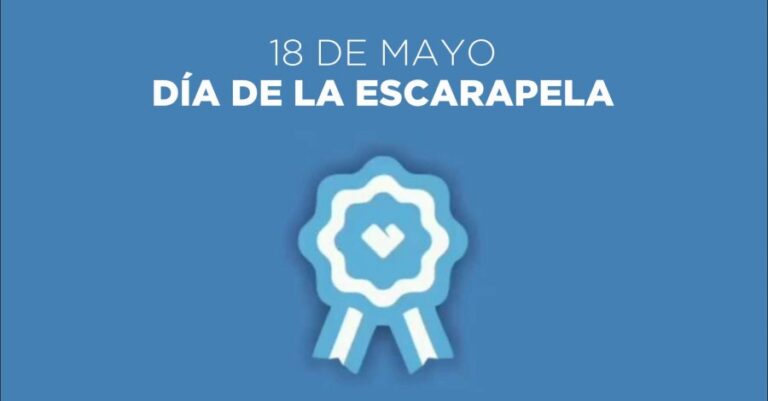 DESDE 1934 EL18 FESTEJAMOS EL DÍA DE LA ESCARAPELA