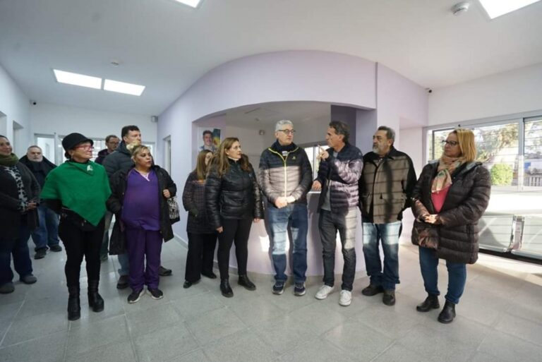 Gustavo Barrera y el Ministro recorrieron obras de la ciudad de Villa Gesell