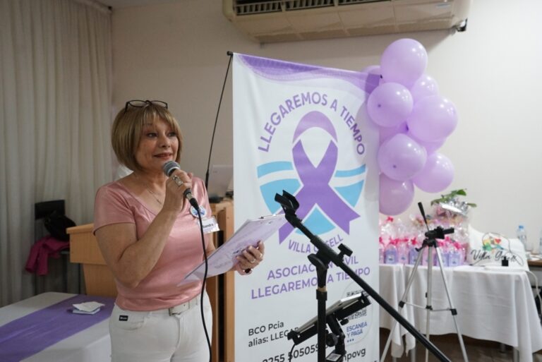 LA ONG LLEGAREMOS A TIEMPO CERRÓ LA CAMPAÑA DE PREVENCIÓN DE CÁNCER DE MAMA