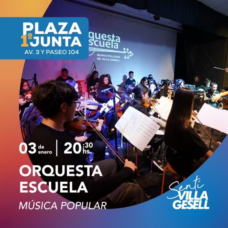 VERANO EN PLAZA PRIMERA JUNTA: MÚSICA EN VIVO Y SHOWS PARA TODA LA FAMILIA